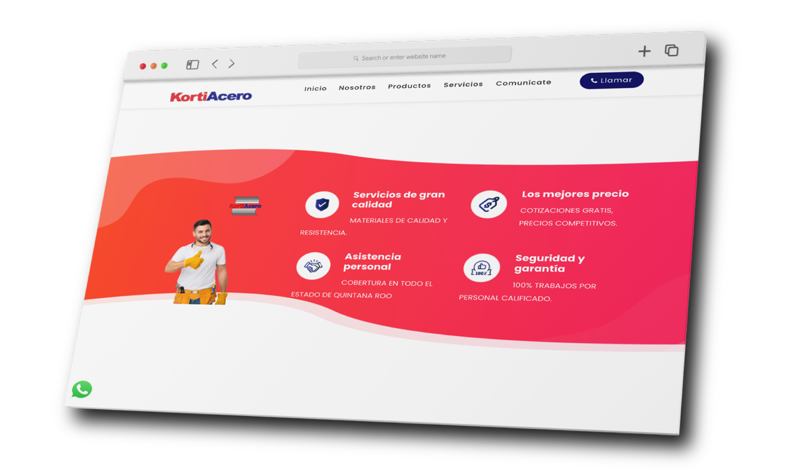 Landing_Page_kortiacero